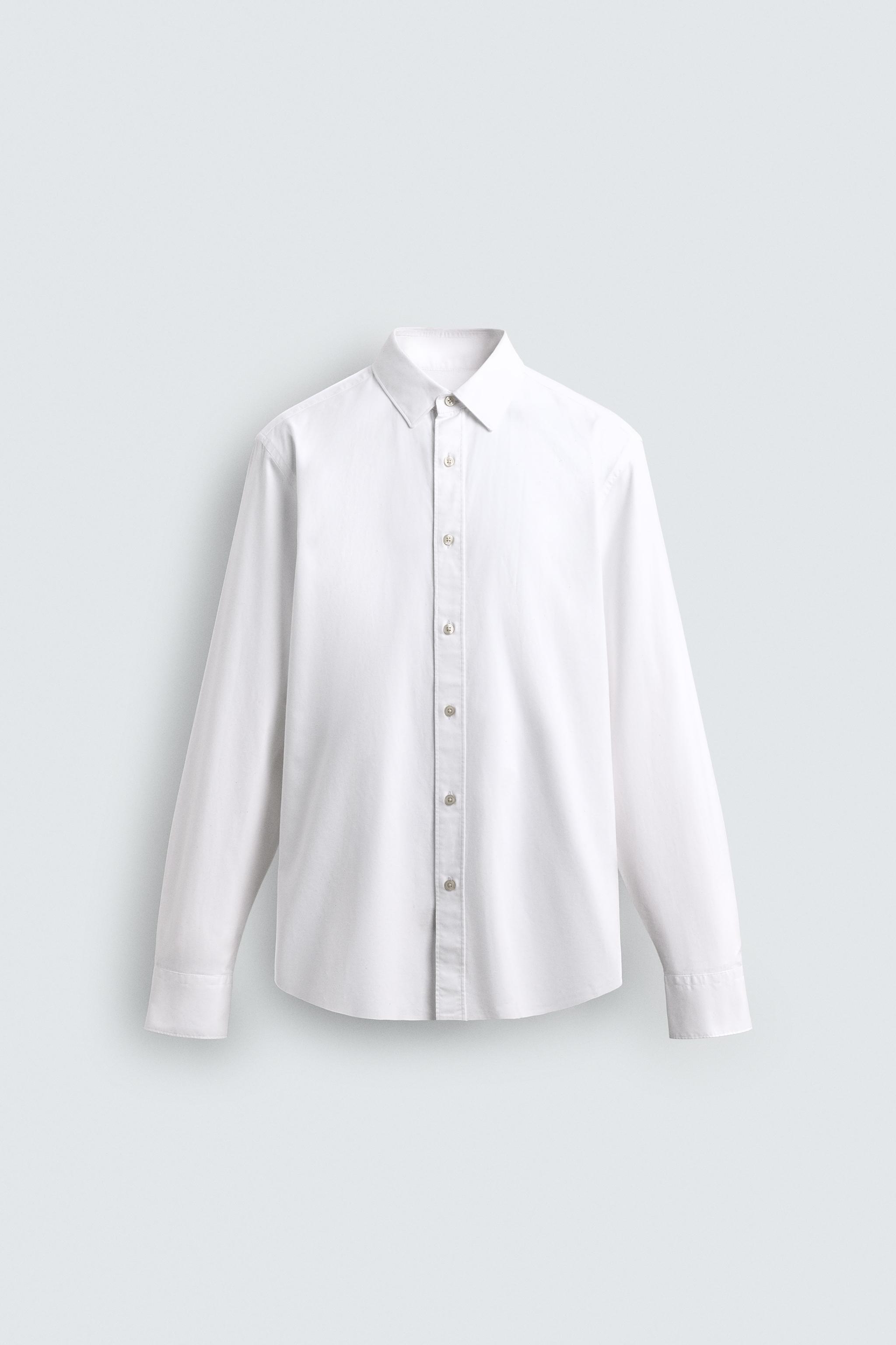 TEXTURED COTTON SHIRT